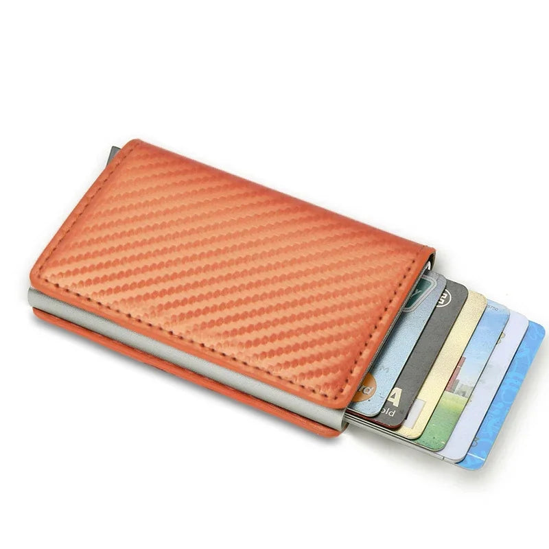 Anti Thief Rfid Credit Card Holder Smart Minimalist Wallet Pocket Men Women Slim Cardholder Bank Cash Creditcard Case Bag Purse Beauty World Shop