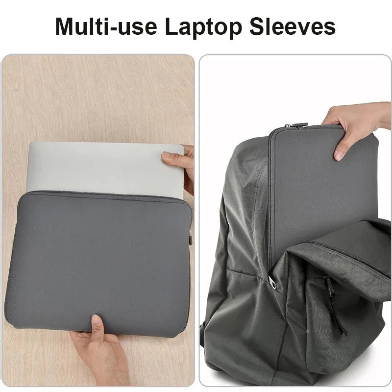 Laptop Bag For Xiaomi Lenovo Dell Notebook Computer Laptop Sleeve For Macbook Air Pro Retina 13 14 15 15.6 Inch Laptops Case Beauty World Shop