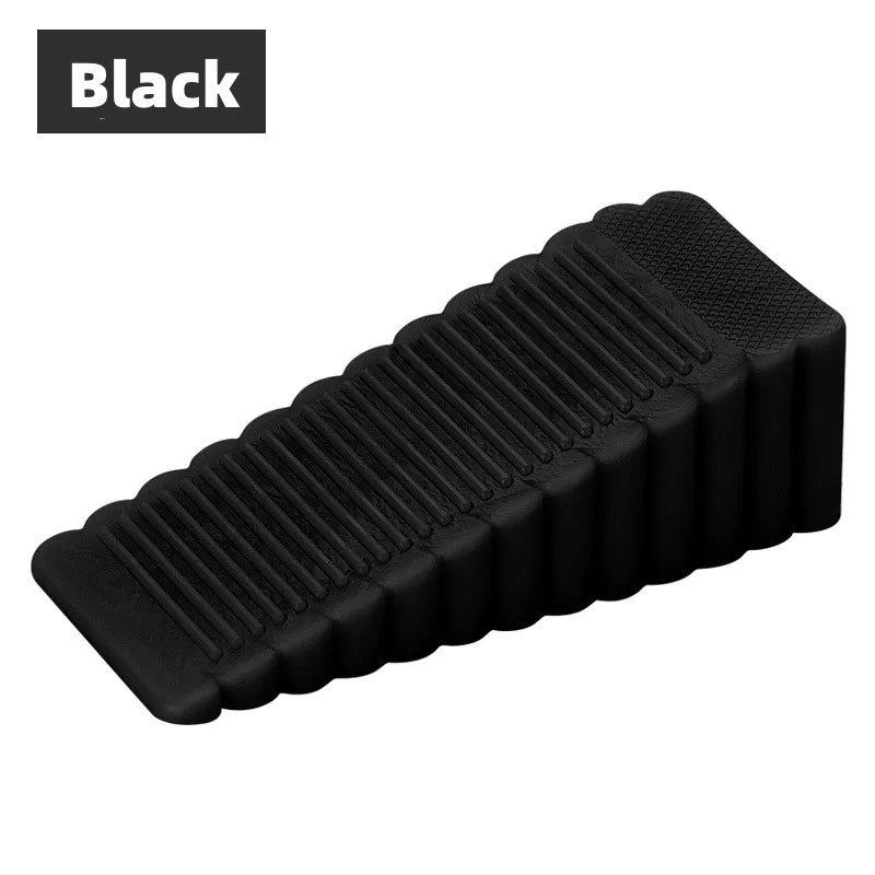 Safety Silicone Door Stop Stoppers Block Wedge Doorstops Door Stopper Home Office Door Rear Retainer Anti-collision Stop Beauty World Shop