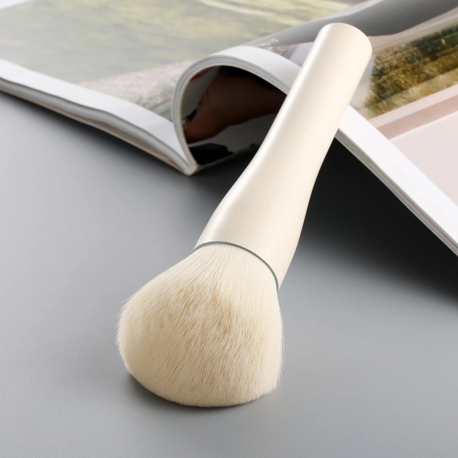 Single large powder brush quality makeup brush professional makeup tools Beauty World Shop