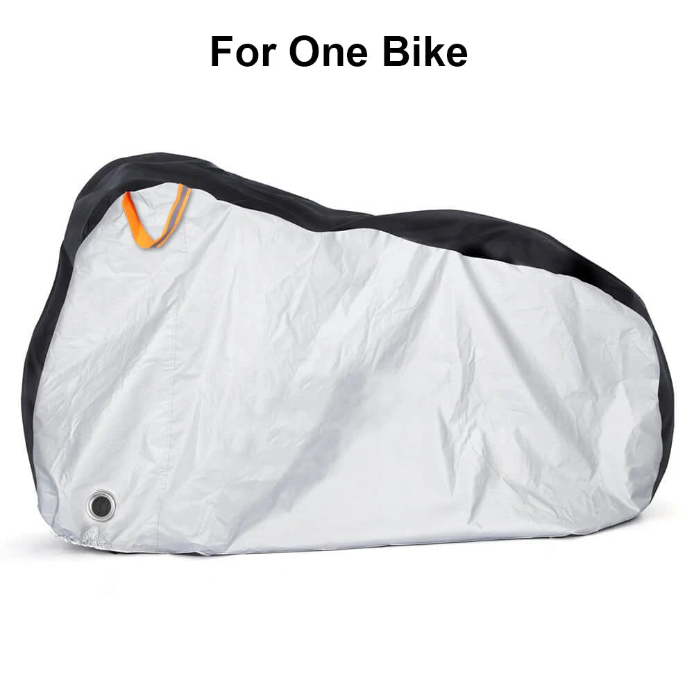 Toptrek Bike Cover 210D Oxford Outdoor Storage Waterproof & Anti-UV Bicycle Cover with Waterproof Membrane for Two Bicycles Beauty World Shop