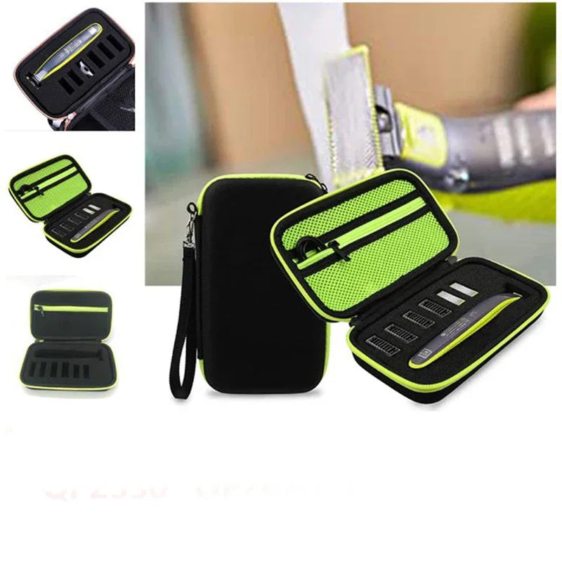 Portable Travel Shaver Storage Box Eva Shaver Bag, Lightweight And Waterproof Beauty Fashion
