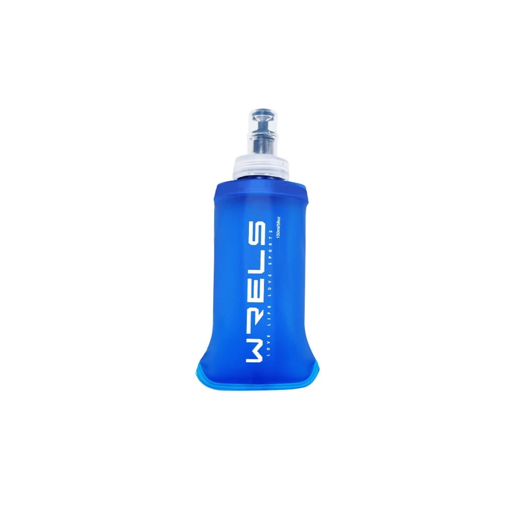 WRELS Folding Water Bottle TPU BPA-Free Collapsible Soft Flask Outdoor Sport Hiking Camping Running Portable Soft Water Bottle Beauty World Shop