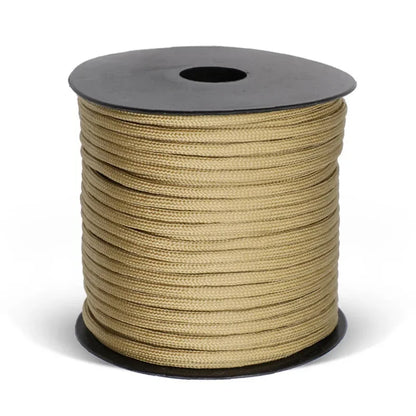 50m 650 Military Paracord 9 Strand 4mm Tactical Parachute Cord Camping Accessories DIY Weaving Rope Outdoor Survival Equipment Beauty World Shop