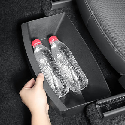 For Tesla New Model Y 2025 Launch Juniper Front Seats Under Seat drawer TPE Storage Box Beauty World Shop