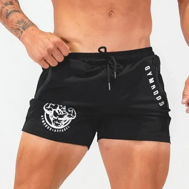 Sports Shorts Men Gym Workout Running Shorts Bodybuilding Joggers Summer Fitness Training Jogging Short Pants Male Beach pants Beauty World Shop