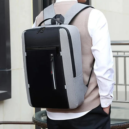 Fashion Business Laptop Backpack Large Capacity Shockproof Computer Bag Casual Office Travel Shoulder Bag for Work Beauty World Shop