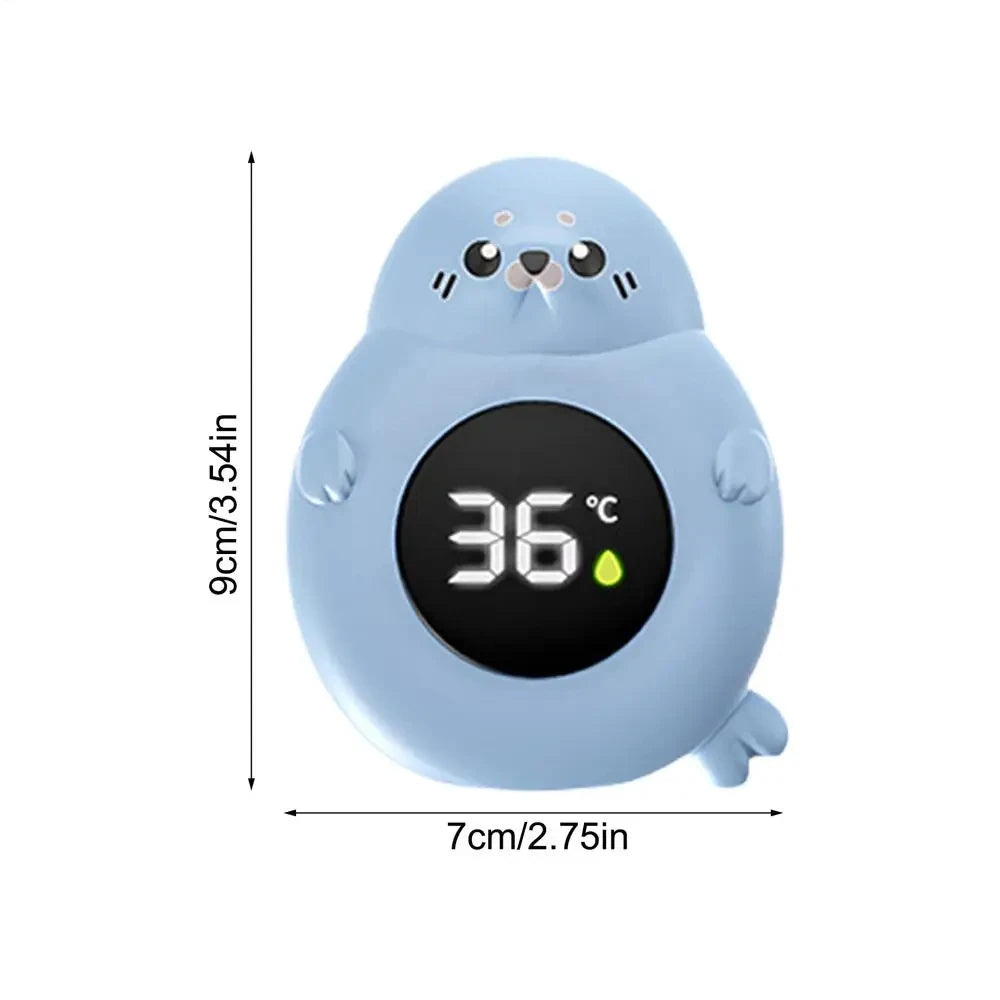 Baby bath thermometer Tub Temperature Monitor Hot Cold Water Resistant Temperature Warning Monitor Upgraded Sensor LED display Beauty World Shop