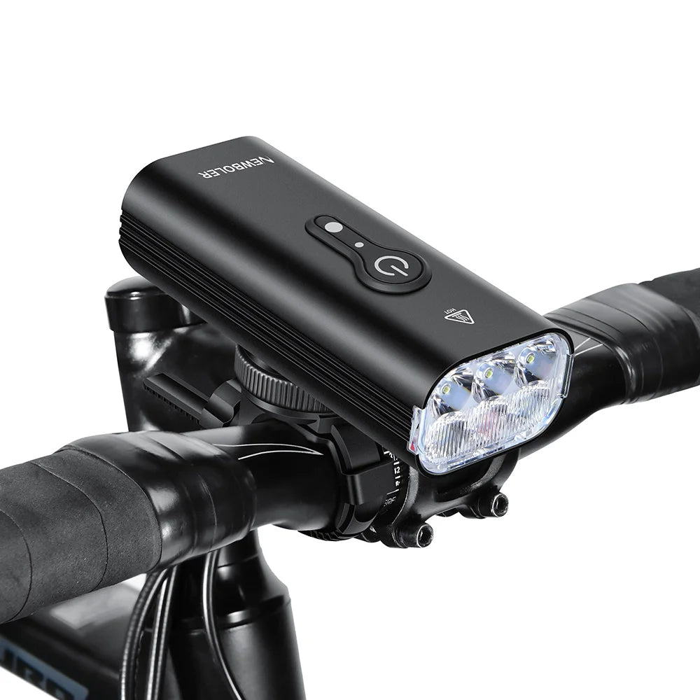 NEWBOLER 10000mAh Smart Bicycle Light Front 10000LM Bike Light Waterproof USB Charging MTB Road Cycling Lamp Bike Accessories Beauty World Shop