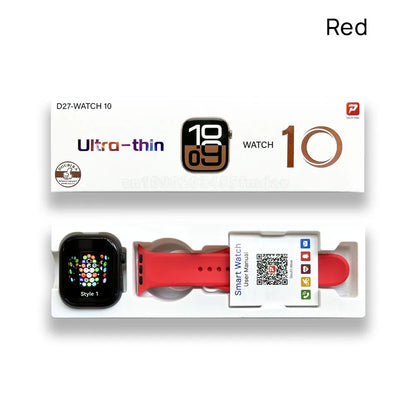New Watch10 Series GPS Smart Watch Men Always On Display Heart Rate Body Temperature BT Call Women Waterproof Series Smartwatchs Beauty World Shop
