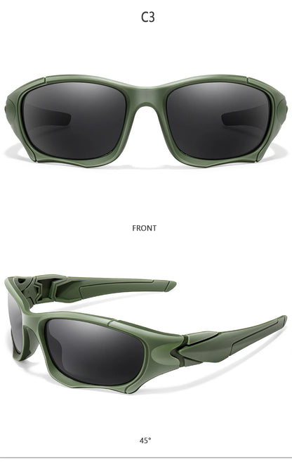 Polarized Fishing Sunglasses for Men Women Classic Camouflage Shades with UV Protection for Outdoor Driving Cycling Hiking Beauty World Shop