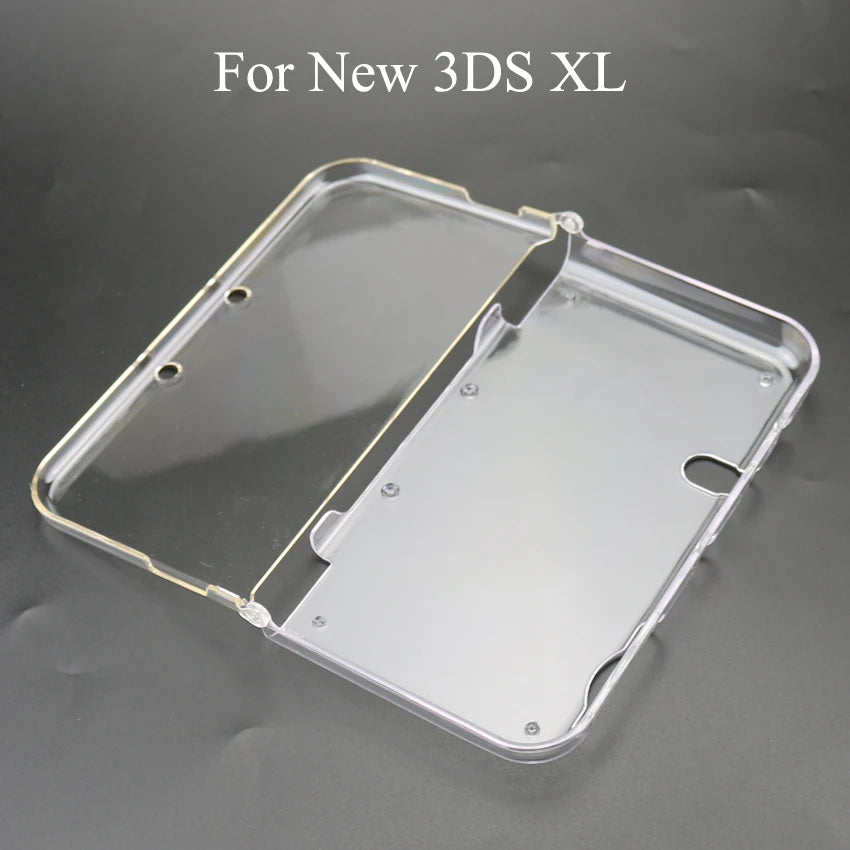 YuXi In Bulk Clear Plastic Crystal Case Protective Case Cover Hard Shell Skin For NDSL NDSi New 3DS XL For GBA SP Game Console Beauty World Shop