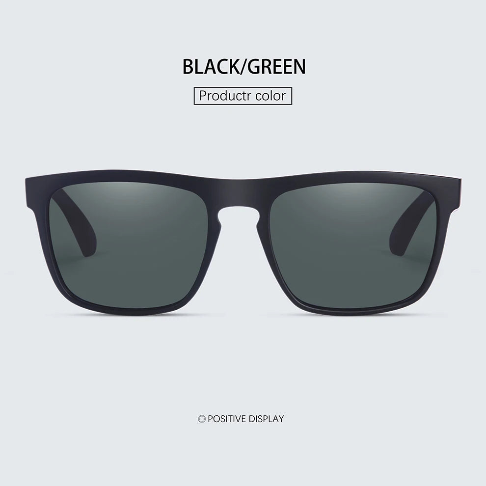 Fashion Square Vintage Polarized Sunglasses Men Women Retro Driving Fishing  Sun Glasses UV400 Eyewear Beauty World Shop