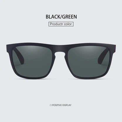 Fashion Square Vintage Polarized Sunglasses Men Women Retro Driving Fishing  Sun Glasses UV400 Eyewear Beauty World Shop