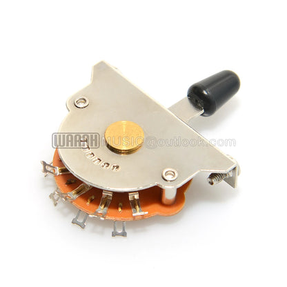 Electric Guitar Switch 3 way 4 way 5 Way Metal Plastic 1pcs Tips Switch with Screws Electric Guitar Accessories Beauty World Shop