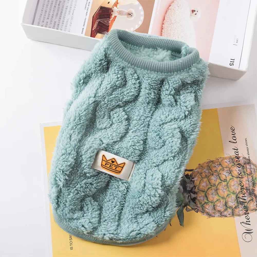 Soft Cozy Cat Clothes Autumn Winter Warm Fleece Sweatshirt for Small Dogs Puppy Kitten Jacket Coat Pet Sphynx Costume Sweater Beauty World Shop