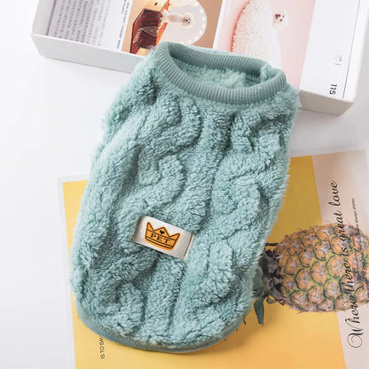 Soft Cozy Cat Clothes Autumn Winter Warm Fleece Sweatshirt for Small Dogs Puppy Kitten Jacket Coat Pet Sphynx Costume Sweater Beauty World Shop