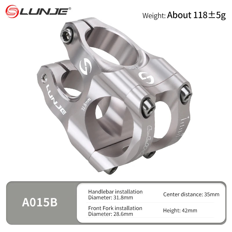 MTB Road Bike Stem CNC Mountain Bicycle Bridge Short Power 31.8mm High Strength Climbing Riser Beauty World Shop