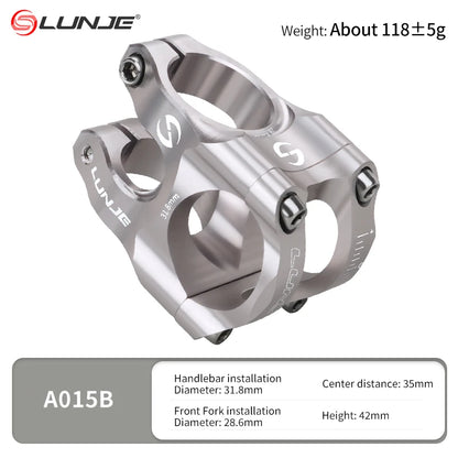 MTB Road Bike Stem CNC Mountain Bicycle Bridge Short Power 31.8mm High Strength Climbing Riser Beauty World Shop