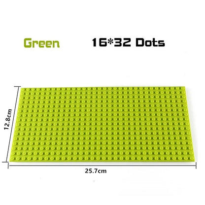 32x32x16x16 Dots Classic Base Plates MOC DIY Plastic Bricks Baseplates City Dimensions Building Blocks Figures Construction Toys Beauty World Shop