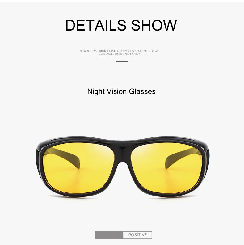 Drivers Goggles Interior Accessory Protective Gears Sunglasses Night Vision Glasses Anti Glare Car Driving Glasses 2024 NEW Beauty World Shop