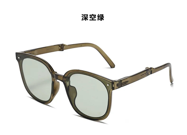 Folding sunglasses, portable, ultra light sun protection, UV protection, sunglasses for both men and women Beauty World Shop