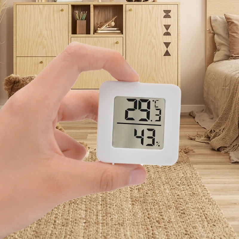 LCD Digital Thermometer Hygrometer Indoor Room Electronic Temperature Humidity Meter Sensor Gauge Weather Station For Home ﻿ Beauty World Shop