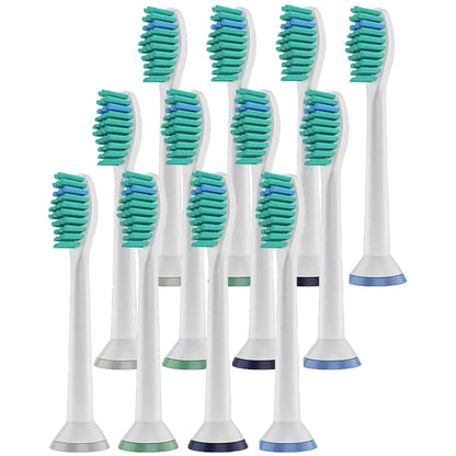 4-32pcs  Replacement Toothbrush Heads Compatible with Philips Sonicare Electric Brush Head 1100 2100 4100 4300 5100 5300 6100 Beauty World Shop