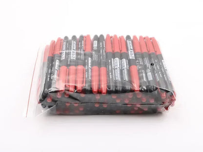 6-20PCs/Set PermanentMarker Pen Fine Point Waterproof Markers Thin Nib Crude Nib Black Blue Red Ink 1.5mm Fine Color Marker Pens Beauty World Shop