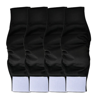 4 Pcs Washable Male Dog Cloth Diaper For Small Dogs Reusable Pet Physiological Pants Breathable Puppy Nappy Belly Band Diaper Beauty World Shop