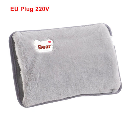 Electric Hot Water Bag Winter Portable Soft Electric Hand Warmer Rechargeable Reusable Explosion-Proof Warming Hand Pillow Beauty World Shop