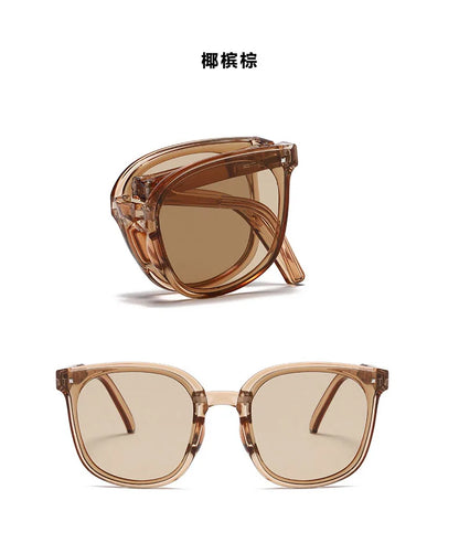 Folding sunglasses, portable, ultra light sun protection, UV protection, sunglasses for both men and women Beauty World Shop