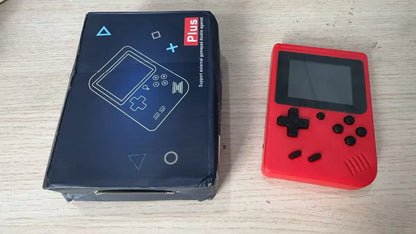 Red Retro Handheld Game Console for Kids  400 Classic Games  Rechargeable   TV-Connectable Beauty Fashion