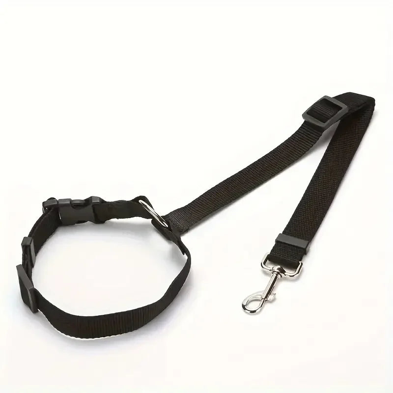 1pc Pet Dog and Cat Seat Belt Car Headrest Restraint Adjustable Safety Rope Car Seat Belt Dog Accessories for Small Dogs Beauty World Shop