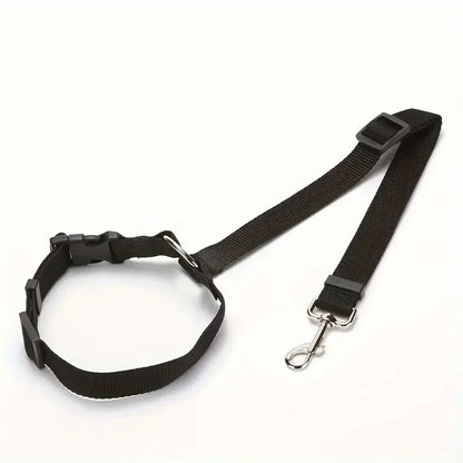 1pc Pet Dog and Cat Seat Belt Car Headrest Restraint Adjustable Safety Rope Car Seat Belt Dog Accessories for Small Dogs Beauty World Shop