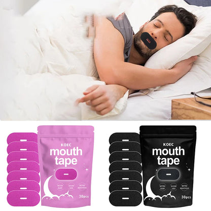 Stop Snoring Patch Nose Breathing Correction Improve Sleeping Promoting Better Breath Portable Night Sleep Mouth Orthosis Tape Beauty World Shop