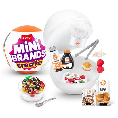 Zuru Mini Brands Blind Box 5 Surprises Masterchef Set Brands Masterchef Series 1 Mystery Ball Bundle Surprise  Collectibles Toy Beauty World Shop