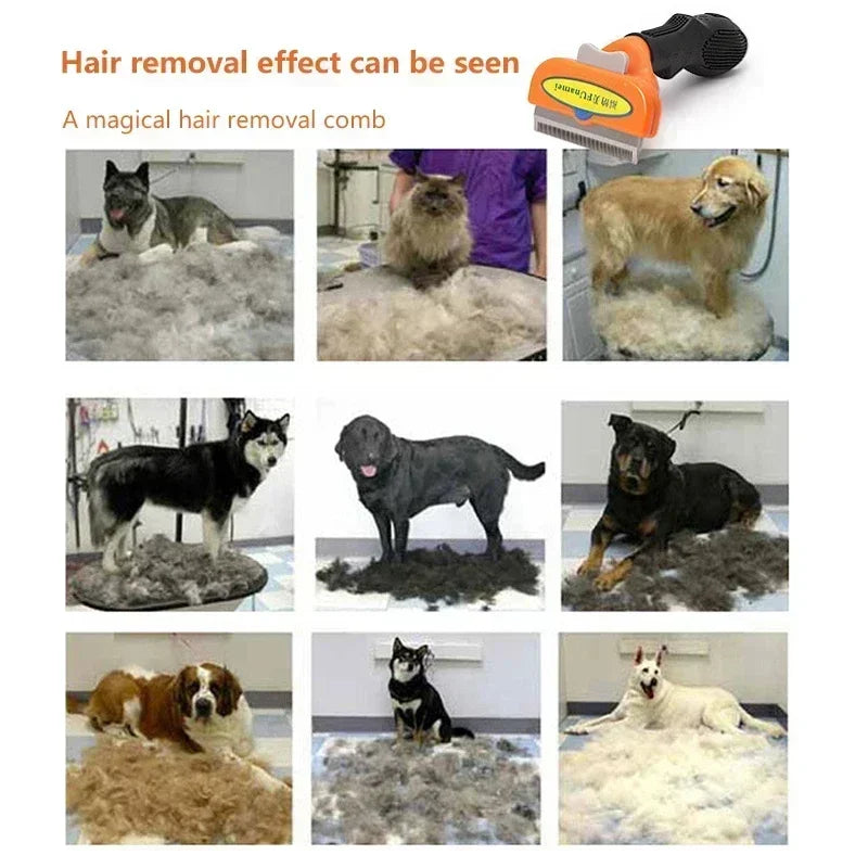 Cat Hair Removal Comb Cat Brush Pet Grooming Brush Dog Comb Cat Hair Massage Comb Cat Hair Remover Cleaning Grooming Cat Combs Beauty World Shop