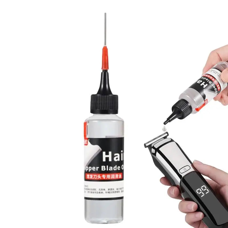 Trimmer lubricating oil Hair scissors lubrication Reduce metal friction No odor For hair cutting tool maintenance lubrication Beauty World Shop