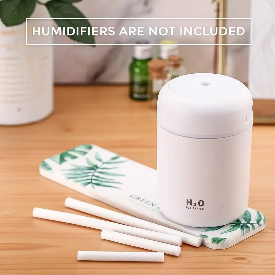 10pcs/Pack Filter Replacement Refill Sticks for Cool Mist USB Mini Humidifiers Beauty World Shop