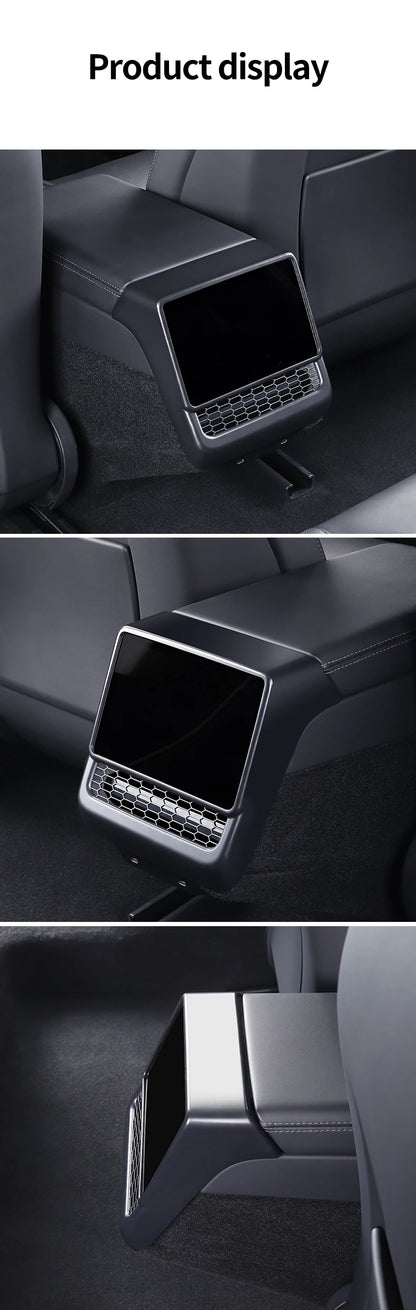 YZ For Tesla Model 3 Y Highland Juniper Rear Center Console Air Vent Cover Vent Outlet Dust Cover Car Styling Interior Accessory Beauty World Shop