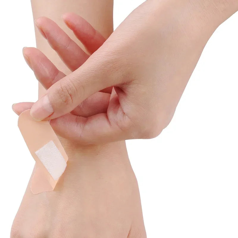 Band-Aids Waterproof Breathable Cushion Adhesive Plaster Wound Hemostasis Sticker Band First Aid Bandage Medical Gauze Beauty World Shop