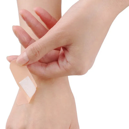 Band-Aids Waterproof Breathable Cushion Adhesive Plaster Wound Hemostasis Sticker Band First Aid Bandage Medical Gauze Beauty World Shop