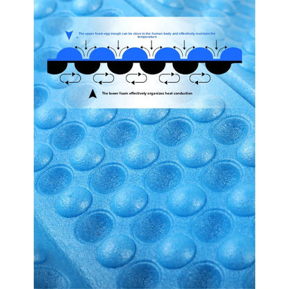 Camping Foam Pad Waterproof Foam Seat for Picnic Hiking Backpacking Mountaineering Trekking Stadium Bleachers Outdoor Beauty World Shop