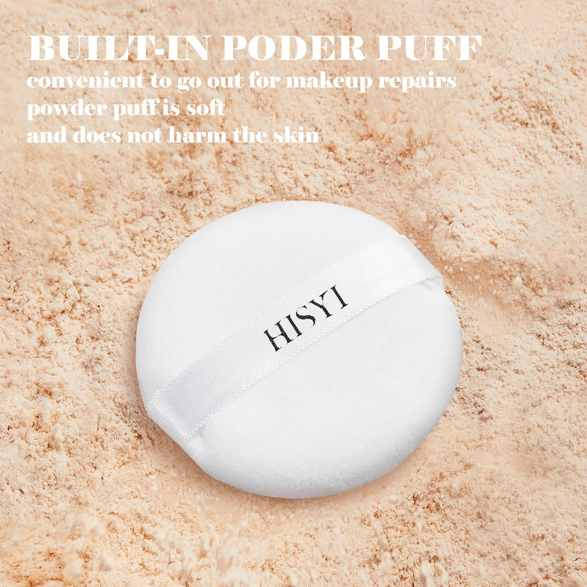 Light, flawless and transparent makeup setting powder,waterproof and easy to take off, natural makeup holding and setting powder Beauty World Shop