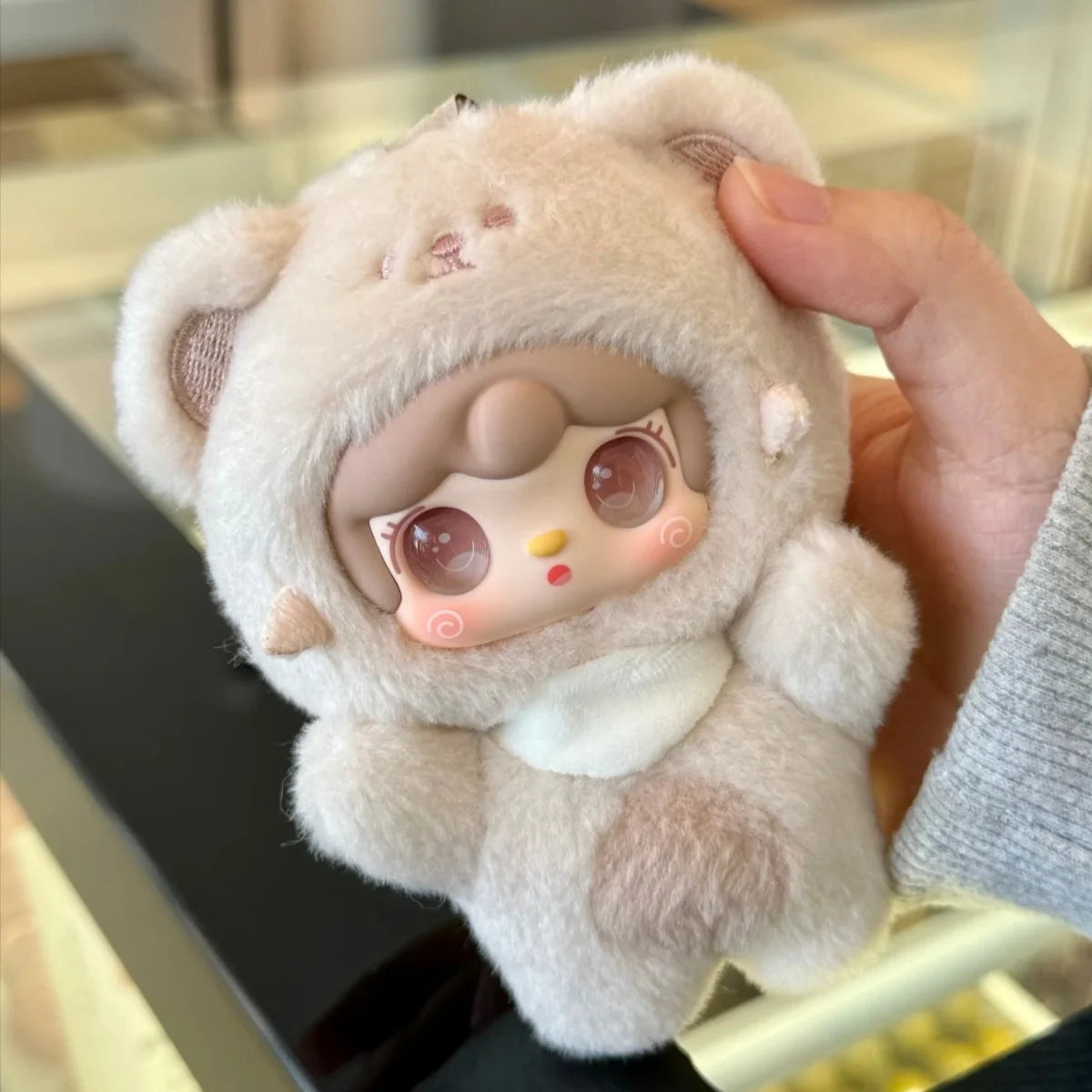 Yooki V4 Plush Take A Bite Of Bear Series Cute Plush Pendant Blind Box Desktop Ornament Toy Anime Guess Doll Mystery Box Gifts Beauty World Shop