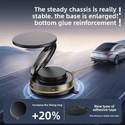 T30 Vacuum Magnetic Phone Holder Stand, for Magsafe Suction Cup Phone MountAdjustable Swivel Lock, for Your Car/Gym/Mirror Beauty Trend Shop