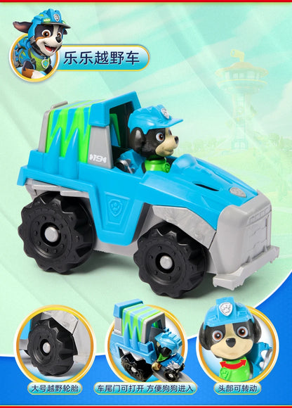 New Original PAW PATROL Vehicle Car Ryder Tracker Everest Chase Rex Skye Rocky Marshall Zuma Action Figure Toy Kid Birthday Gift Beauty World Shop