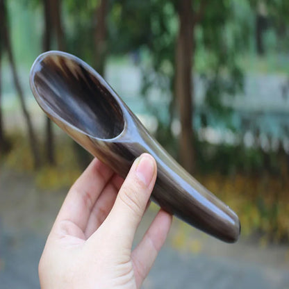 Natural Buffalo Horn No Stress Massage Tool SPA Therapy Massager Scraping Board Beauty World Shop