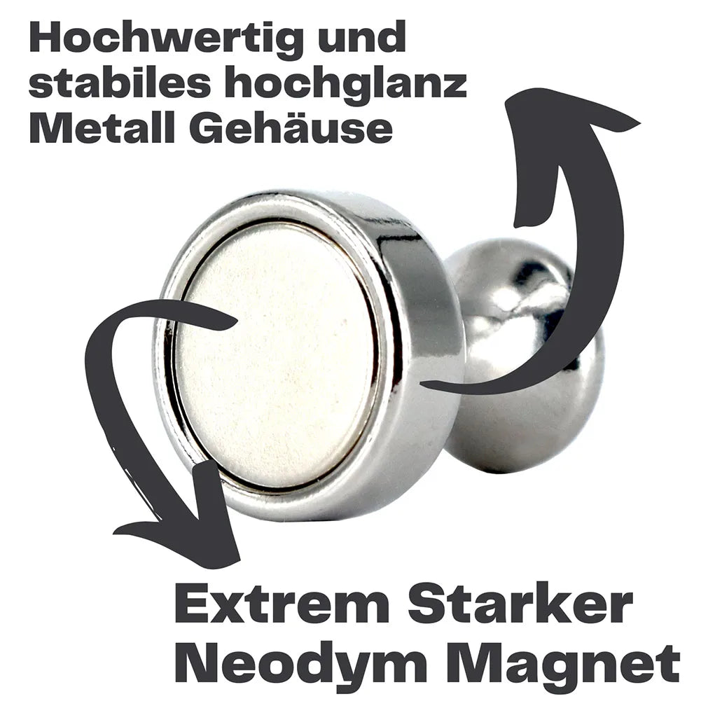 10/20x Magnetic Pins Neodymium Magnets Pin Board Magnet For Board Cone Magnets Super Strong Fridge Magnets For Home Storage Tool Beauty World Shop